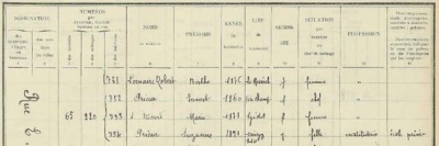 How to use French census records