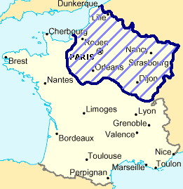 Occupation of France by German troops after 1871